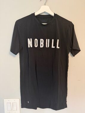 NOBULL Black Short-Sleeve Logo Tee